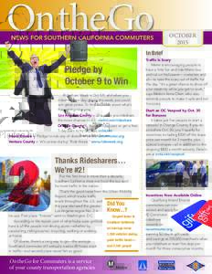 OntheGo NEWS FOR SOUTHERN CALIFORNIA COMMUTERS OCTOBER 2015
