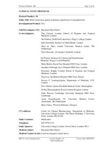 Immunology / Organ transplantation / Kidney transplantation / Chronic kidney disease / Renal function / Kidney / Myocardial infarction / Nadey Hakim / Medicine / Organ transplants / Organ failure