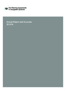 Annual Report and Accounts[removed] The Planning Inspectorate Annual Report and Accounts[removed]