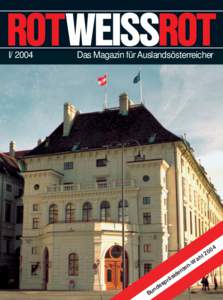 IDas Magazin für Auslandsösterreicher 04 0