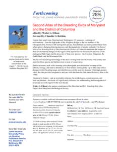 Leisure / Bird atlas / Maryland / Bird / Common Merganser / Zoology / Ornithology / Mergus