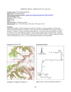 SITE NAME - TREND STUDY NO