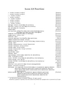 Data types / Object-oriented programming / Function / Subroutine / Object / Constant / Predicate / Relation / Computer programming / Software engineering / Computing