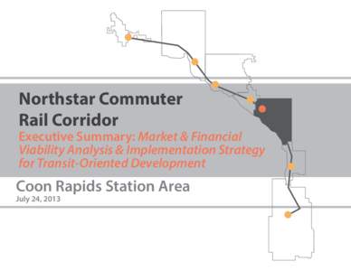 Northstar Line / Fridley /  Minnesota / Transit-oriented development / Fridley / Target Field / Big Lake / Commuter rail in North America / Coon Rapids /  Minnesota / Coon Rapids Riverdale / Minnesota / Transportation in Minnesota / Commuter rail in Minnesota