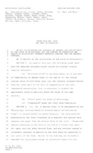 MISSISSIPPI LEGISLATURE  REGULAR SESSION 1999 By: Representatives Clarke, Banks, Bozeman, Chaney, Coleman (29th), Coleman (65th),