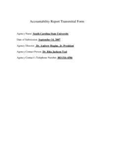 SECTION I:  EXECUTIVE SUMMARY (2-3 pages)