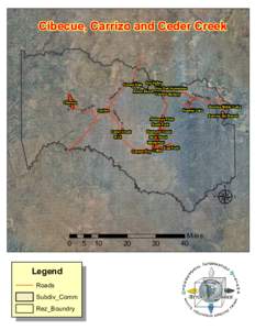 Cibecue, Carrizo and Ceder Creek  Forest Dale R 12