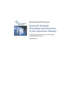 Business / Risk / Security / Anticipatory thinking / Enterprise risk management / Scenario analysis / Risk management / Stress testing / Economic model / Actuarial science / Management / Ethics