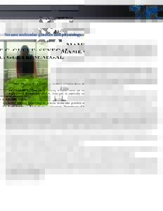 MAME C. GUEYE: SENEGAL Sesame molecular genetics and physiology. Dr. Mame C. Gueye, a visiting scientist from the Senegalese Institute of Agricultural Researches (ISRA, Senegal) is currently on a 3-month, IAEAsponsored t