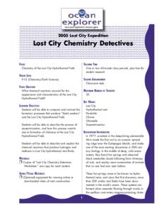 Plate tectonics / Economic geology / Physical oceanography / Volcanic rocks / Lost City / Hydrothermal circulation / Serpentinite / Seabed / Peridotite / Geology / Petrology / Hydrothermal vents