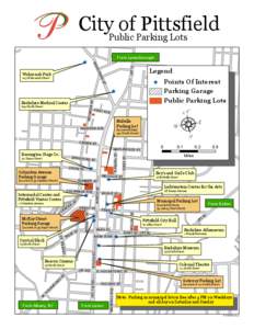 City of Pittsfield Public Parking Lots From Lanesborough CO  Wahconah Park