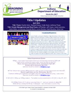 Indianapolis / Geography of the United States / Indiana / Geography of Indiana / School Improvement Grant / United States Department of Education