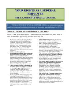 Microsoft Word - Your Rights as a Federal Employee