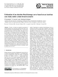 Nat. Hazards Earth Syst. Sci., 10, 881–894, 2010 www.nat-hazards-earth-syst-sci.net/ © Author(sThis work is distributed under the Creative Commons Attribution 3.0 License.  Natural Hazards