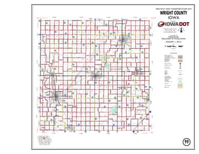 HIGHWAY AND TRANSPORTATION MAP  WRIGHT COUNTY 120TH ST