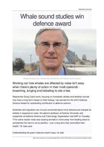 Microsoft Word - Doug_defence_award_041212.doc