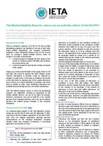 Environment / European Union Emission Trading Scheme / EU Allowances / Emissions trading / Carbon credit / European Union / Climate change policy / Carbon finance / Climate change