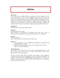 Anies Baswedan / Interfaith dialog / Media literacy / Religion / Southeast Asia / International relations / Asia / Religious pluralism / Asia-Europe Foundation / Organizations associated with the Association of Southeast Asian Nations