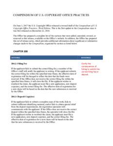Microsoft Word - Compendium Release Notes Draft NO LINKS revised.docx