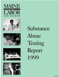 Substance Abuse Testing Report 1999