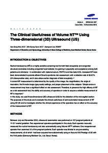 Pregnancy tests / Nuchal scan / Metrology / Prenatal diagnosis / Intraclass correlation / Level of measurement / Down syndrome / Obstetrics / Repeatability / Statistics / Medicine / Medical ultrasound