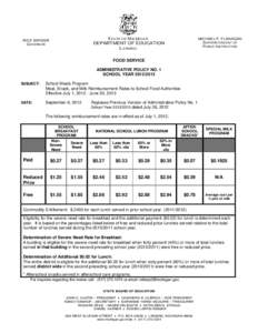 Microsoft Word - Revised Administrative Policy No 1 for[removed]doc