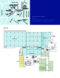 Hyatt Regency Atlanta DIRECTIONS From Hartsfield-Jackson Int’l Airport (13 miles): Take[removed]North to exit 248C (on right) and International Blvd. Turn left. Proceed to the third traffic light. Turn right on Peachtr