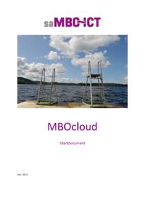    MBOcloud	
   Startdocument  Juni 2012