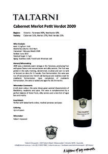 Food and drink / Merlot / Oak / Petit Verdot / Winemaking / Wine / Oenology / Biotechnology
