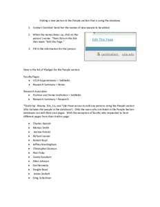 Microsoft Word - Adding a new person in the People section.doc