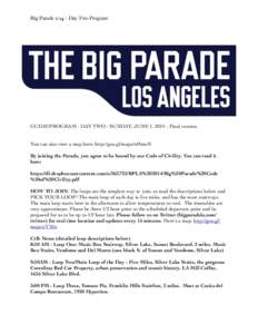 Big ParadeDay Two Program  ! ! !