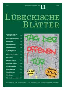 € 2,–  2. Juni 2012 · 177. Jahrgang · Heft 11