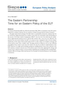 European Neighbourhood Policy / Eastern Partnership / European Union Association Agreement / Stabilisation and Association Process / European integration / Common Foreign and Security Policy / European Union / Ukraine–European Union relations / Elena Korosteleva / Politics of Europe / Foreign relations / Politics of the European Union