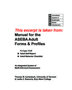 Updated Adult Manual frontmatter.pmd