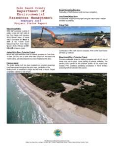 Palm Beach County  Department of Environmental Resources Management February 2015