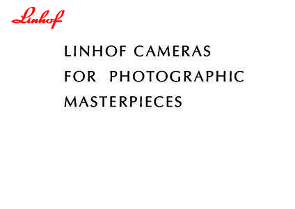 View camera / Perspective control lens / Large format / Hasselblad / Contax / Digital camera back / Mamiya / Lens mount / Silvestri camera / Photography / Cameras / Linhof