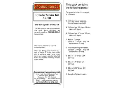 Cylinder Service Kit SKC01-Currentpub