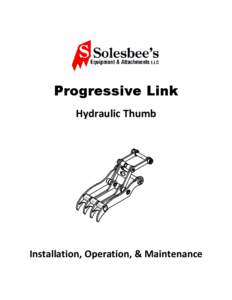 Microsoft Word - Solesbees Pro-Link Thumb Manual