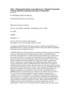 Pesticides / Environment / Agriculture / Biology / Pesticides in New Zealand / Environmental Justice Foundation / Endocrine disruptors / Endosulfan / Teratogens