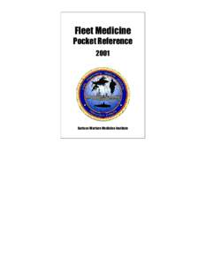 Fleet Medicine  Pocket ReferenceSurface Warfare Medicine Institute