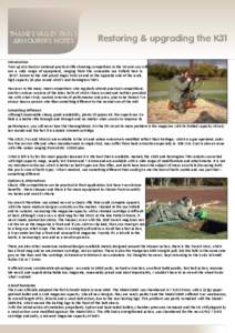 THAMES VALLEY GUNS ARMOURERS NOTES Restoring & upgrading the K31  Introduction