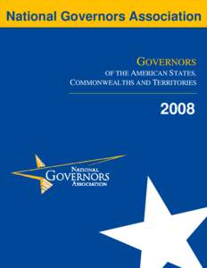 National Governors Association  GOVERNORS OF THE AMERICAN STATES, COMMONWEALTHS AND TERRITORIES