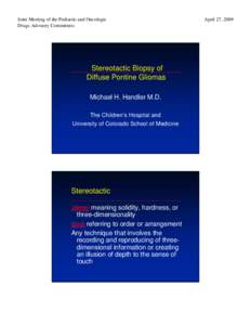 Tumors of the Third Ventricle