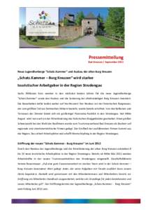 Pressemitteilung Bad Kreuzen / September 2011 Neue Jugendherberge 