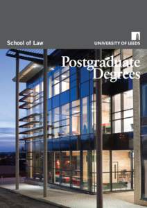 Law / University of Dundee School of Law / CUHK Faculty of Law / Education / Academia / Master of Laws