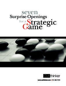 seven  Surprise Openings Strategic Game