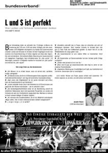 Aus: respekt! Zeitschrift für Lesben- und Schwulenpolitk Ausgabe 01/10, Januar 2010 bundesverband!