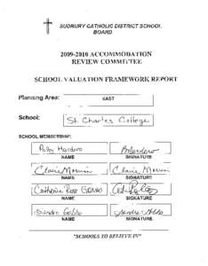 Microsoft Word - School Valuation Report - St.Charles College - Nov 2-09.docx