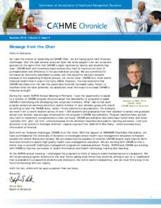 Microsoft Word - CAHME Chronicle Summer 2010.docx