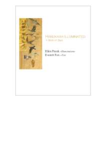 HANUKKAH ILLUMINATED: A Book of Days Ellen Frank  Illuminations Everett Fox  Text
